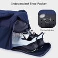 thumbnail image 4 of Bolsa de gimnasio Kookoomia para hombre con compartimento para zapatos, impermeable, 40 L, 4 of 6
