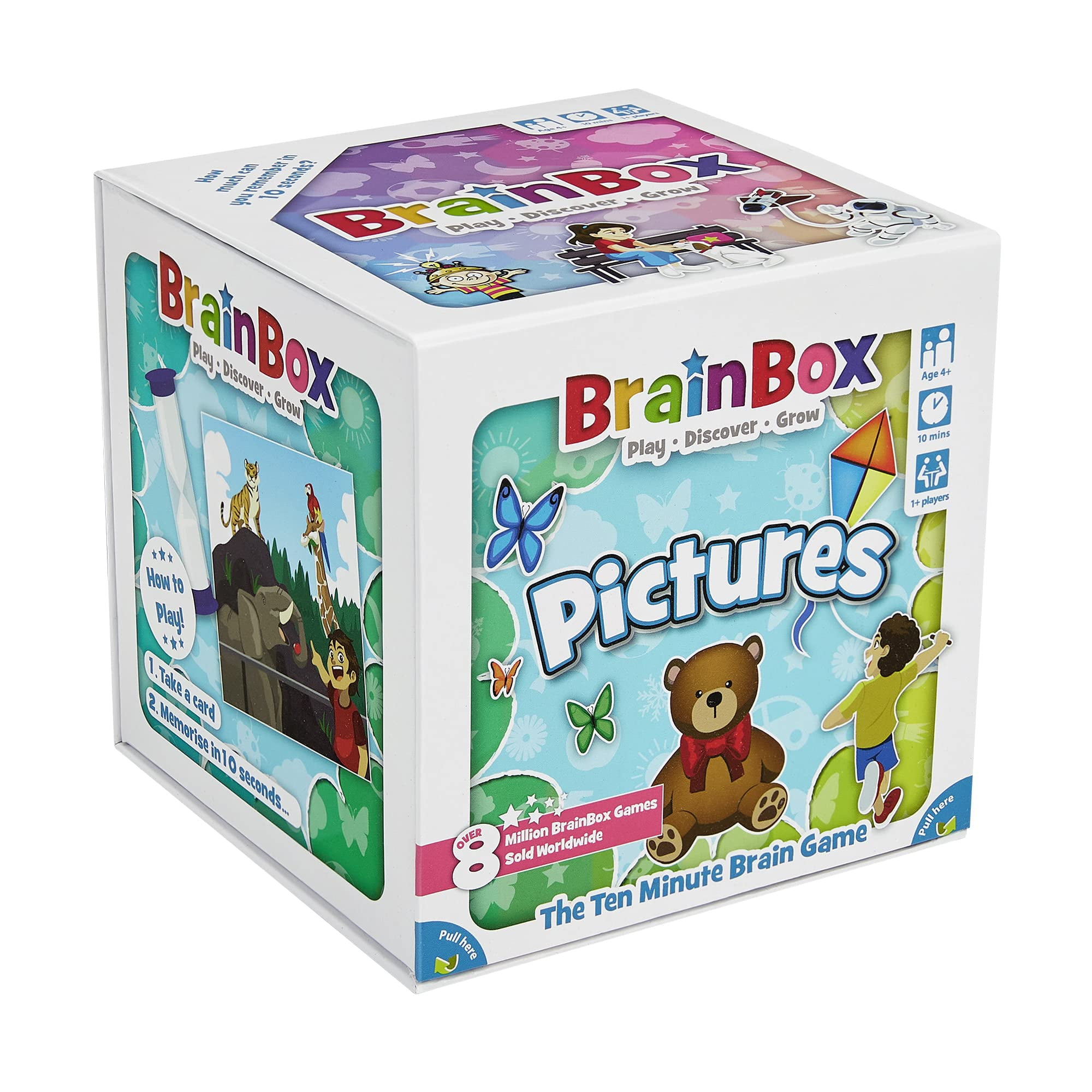Juego de cartas BrainBox Pictures Memory & Observation para mayores de ...
