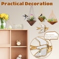 thumbnail image 5 of Swallow Mirror Wall Decor, Swallow Design Wall Mounted Sculptures, Retro Decorative Bug Insects Animals Beetle Mirrors, Creative Butterfly Home Decor for Living Room Bedroom(Swallow), 5 of 10