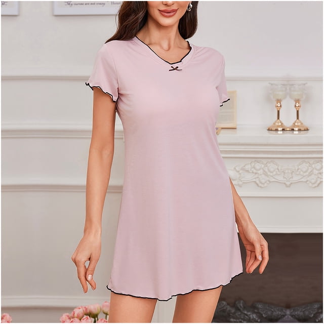 Pijamas cortos para mujer, ropa informal para el hogar, pijamas de manga corta, pijamas para mujer