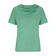 thumbnail image 4 of Camiseta de manga corta holgada informal lisa con cuello en V y cuello en V de verano para mujer OAVQHLG3B Store lin121212, 4 of 5