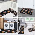 thumbnail image 5 of Pioneer Flower Floral Print Pattern Kitchen Rugs Sets Of 2, Anti Fatigue Non Slip Washable Floor Mats for Kitchen Sink Laundry, 17X30 Inch + 17X47 Inch, 5 of 6