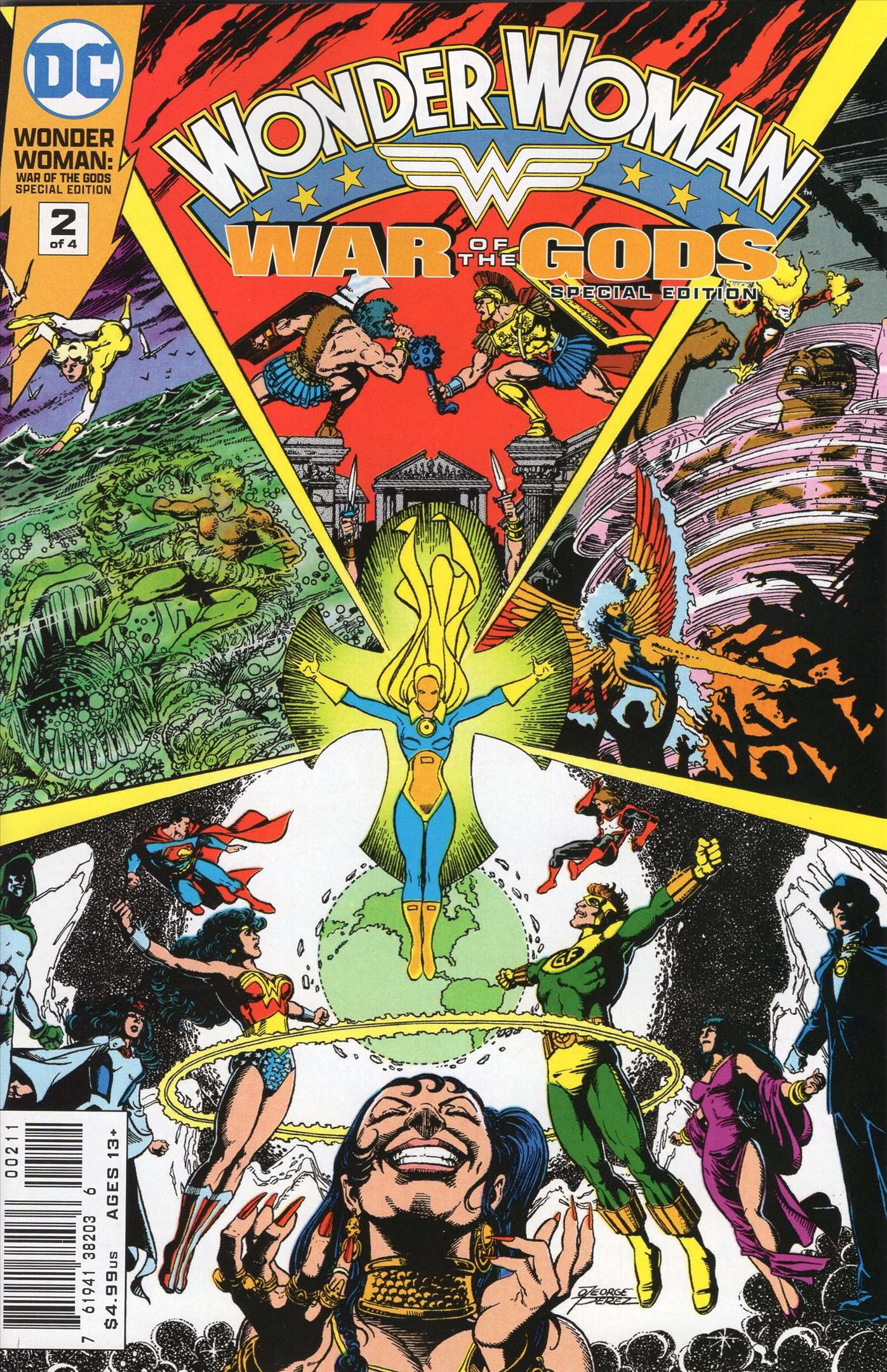 Cover of Wonder Woman: The War of the Gods: Special Edition #2