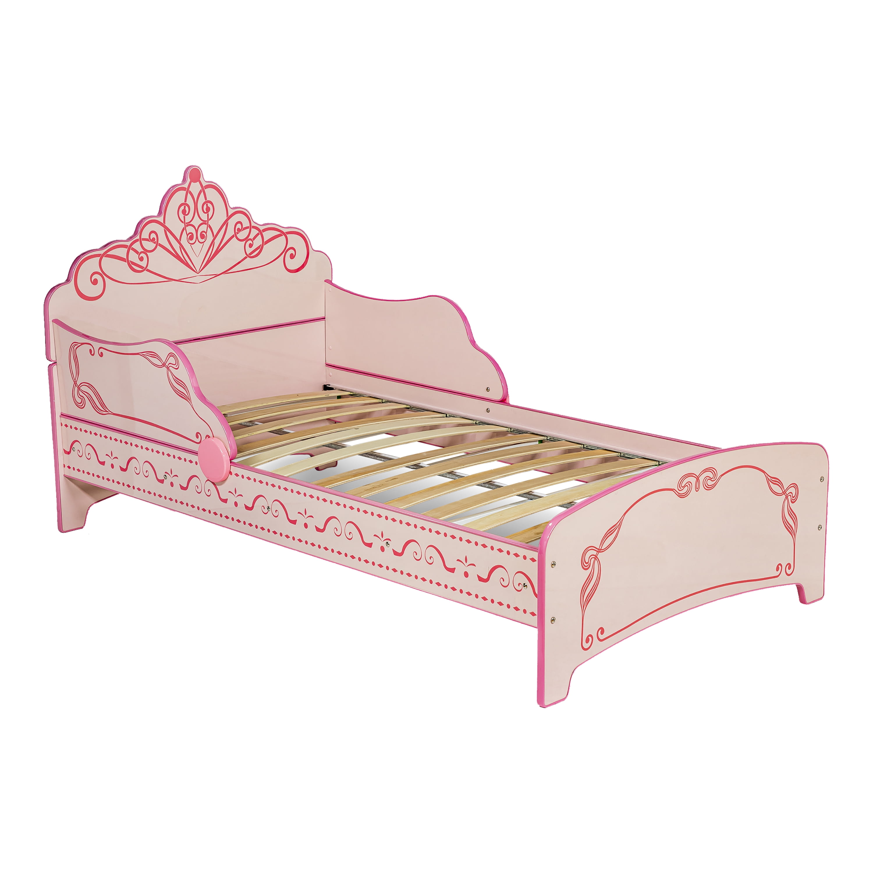 Furniture of America Royal Kids Wood Twin Princess Bed