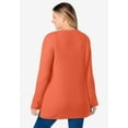 thumbnail image 2 of Woman Within Plus Size Ultra Soft Waffle Thermal Sweatshirt, 2 of 5