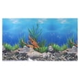 thumbnail image 1 of Unique Bargains Aquarium Background Poster Double-sided Fish Tank Background Decorative Paper Sticker 48.03"x27.56", 1 of 7