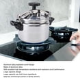 thumbnail image 4 of Pressure Cooker, 6Qt Aluminium Alloy, Large Capacity Miniature Cookers Pressure Cooker Safety Cooking Cookware Liter 3 Mini Soup Meats Pot Suitable Home Use, 4 of 7