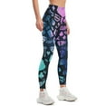 thumbnail image 2 of - Black Galaxy Leggings Clothing fitness Legging sport Womens Leggings, 2 of 6