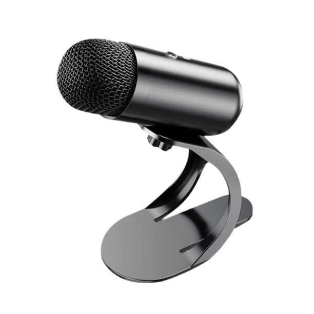 Micrófono de condensador USB de escritorio para podcasting, ideal para grabar con el teléfono o la computadora. sin luces RGB