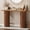 Walnut, variant on 55 Inch Fluted Entryway Table,  Console Table, Couch Tables Behind Sofa,  Style, Modern Sofa Stand for Entrance Hallway Living Room Foyer (Walnut)