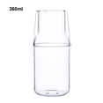 thumbnail image 3 of Jarra de agua Monstrate de vidrio de borosilicato con tapa y Taza 360ml, 3 of 6