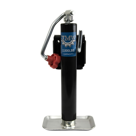 Jeremywell Black Trailer Tongue Jack Lift Swivel Camper Boat
