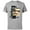 Athletic Heather, variant on Disney and Pixar’s Monsters, Inc. Roz Personnel File - Short Sleeve Cotton T-Shirt for Adults - Customized-Black