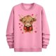 thumbnail image 2 of Ceisia Men's Regular-Fit Crew-Neck Heart-Yak Printed Casual Sweatshirt Gift, 2 of 6