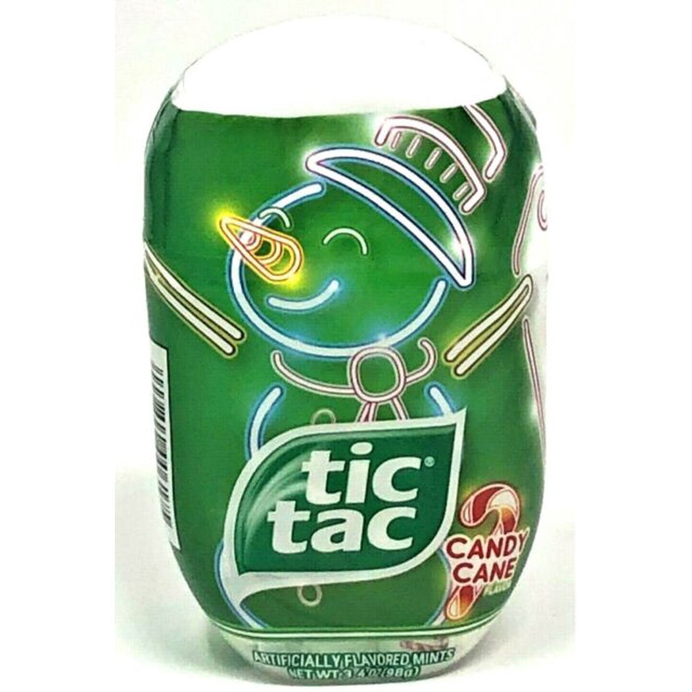 Tic Tac Candy Cane Flavor 3.4oz 4 Count