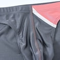 thumbnail image 5 of TANBOM Men's Bulge Enhancing Briefs Nylon Underwear Apricot/Gray M 2-Pack, 5 of 6