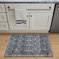 thumbnail image 2 of Bloom Rugs Washable Non-Slip 2' x 3' Rug - Blue / Beige Traditional Oriental Area Rug for Living Room, Bedroom, Dining Room, and Kitchen - Exact size: 2' x 3', 2 of 9