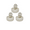 white(3pc), variant on YuXinYang Halloween Clearance Ceramic Ghost Candlestick Aromatherapy Candle Cute Ghost Decoration Halloween Gift