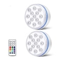thumbnail image 1 of RGB Underwater Light LED Lights Waterproof Pool Lamp Dimmable Wall Lamp Outdoor Lighting With Remote ,Easy to Install, 1 of 7