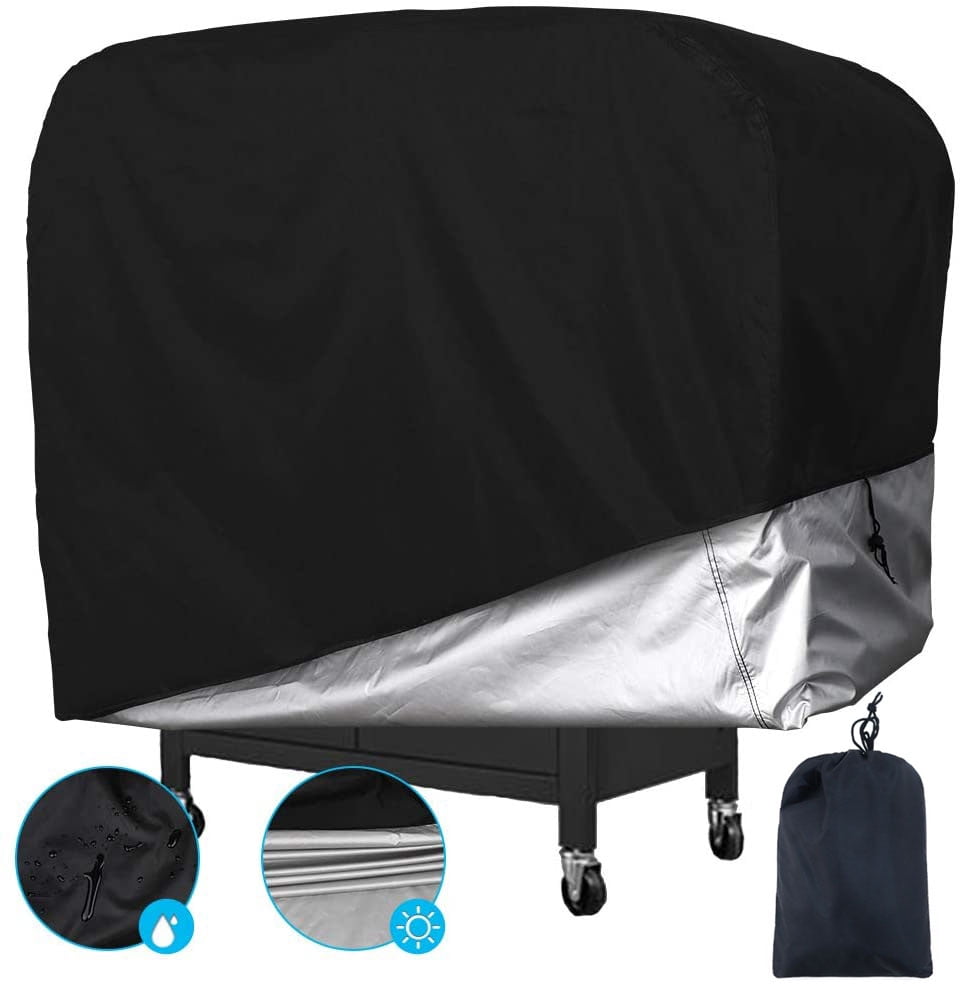 BBQ Gas Grill Cover Heavy Duty Waterproof 58 Inch For Weber Kenmore Black 