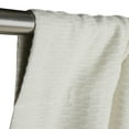 thumbnail image 5 of Better Homes & Gardens Micro Geo Blackout Woven Ladder Single Curtain Panel, 1-Piece, Vanilla Dream, 50" W x 63" L, 5 of 6