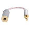thumbnail image 4 of Cable de audio macho a hembra, adaptador de cable de conversión de auriculares, apto para HiFiman ZX300A, 4 of 12