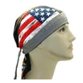 thumbnail image 3 of Danbanna Vintage Eagle Shield Headwrap Doo Rag Skull Cap, 3 of 3