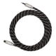 thumbnail image 1 of Toslink A Mini Enchufe Cable De Audio Digital De Fibra óptica De 3,5 Mm Conector SPDIF Chapado En Oro Redondo Negro 1,5 M De Entretenimiento En El Hogar Con Sonido HiFi De, 1 of 7
