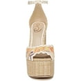 thumbnail image 3 of Sam Edelman Women's Kori Platform Heel Apricot Multi 9M, 3 of 5