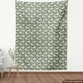 thumbnail image 4 of Ambesonne Nature Fabric by the Yard Upholstery, Garden Leaf Print Modern, 10 Yards, Hunter Green Dark Yellow, 4 of 5