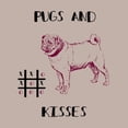thumbnail image 3 of Phillip, Jamie 20x20 Black Modern Framed Museum Art Print Titled - Pugs And Kisses, 3 of 5