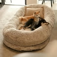 thumbnail image 2 of Soft Large Pet Bed Dog Bed For Humans Size Fits You And Pets, Sleeping Dog Nest, 2 of 5