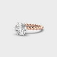 thumbnail image 3 of 1 Carat Latest IGI Certified Lab Grown Diamond Wedding Ring for Ladies Solid 14K Rose Gold | Solitaire Diamond Engagement Rings | Size 5 by Diamond-Capitals, 3 of 8