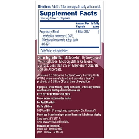 Phillips' Daily Probiotics for Women and Men, One Month Supply, 30 Count
