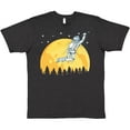 thumbnail image 3 of Inktastic Space Outerspace Moon and Astronaut T-Shirt, 3 of 5