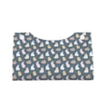 thumbnail image 4 of Lsque Cute Rabbit Printed Long Tissue Box Cover Holder, Facial Paper Organizer Dispenser,Triangle with Bottom Belt, PVC Leather Decorative Organizer, 4 of 9