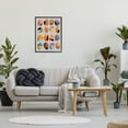 thumbnail image 2 of Stupell Industries Modern Circular Shapes Abstract Painting Black Framed Art Print Wall Art, 24 x 30, 2 of 8