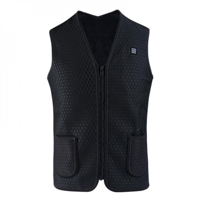 Heated Vest Men Women Heated Vest Jacket Electric Heating Vest Heated Clothing With 9 Heating Zones, Body Warmer Down Vest With Heating For Outdoor