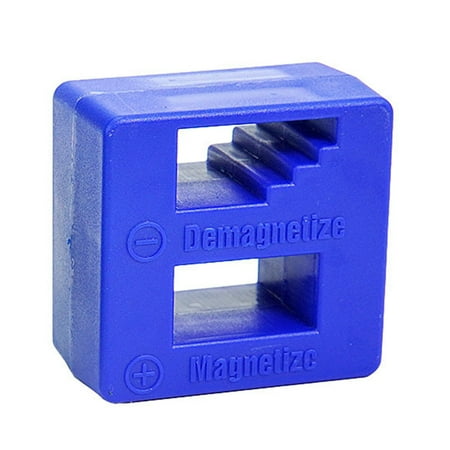 

Tiyuyo 2 In 1 Fast Magnetizer Demagnetizer Tool for Screwdriver Tweezers (Blue)