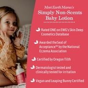 Earth Mama Simply Non-Scents Baby Lotion for Sensitive Skin, Unscented, 8 fl oz