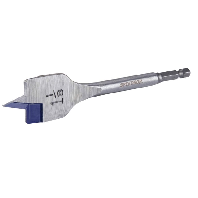 Broca para madera IRWIN SPEEDBOR de 1-1/8 cm x 6 cm para destornillador de impacto