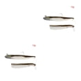 thumbnail image 2 of Greeniant Señuelos de pesca de pececillo de 12g y 25g, cabeza de Wobblers de silicona, cebos artificiales, anzuelo de manivela, cebos blandos Type2 NO2, 2 of 6