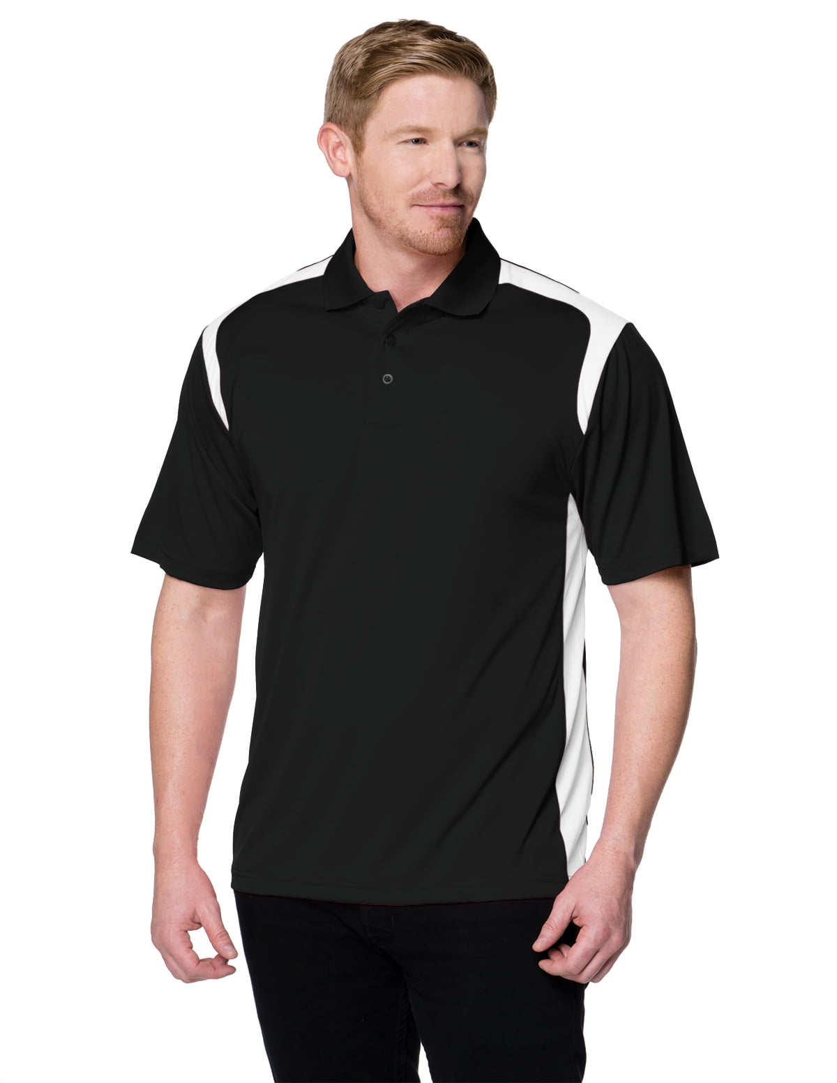 Polyester polo shirts walmart Clearance
