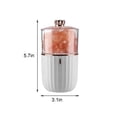 thumbnail image 3 of Boovnll Diffuser, Crystal Salting Lamp Usb Charging Colorful Salting Stone Salting Block Night Releases Negative to Purify Car Aroma Lamp White, Essential Oil Diffuser Interior, 3 of 7
