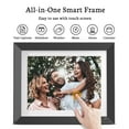 thumbnail image 4 of BSIMB 11 inch 2K Digital Photo Frame Wifi, 2176x1600 Ultra-Clear IPS Display, 32GB Smart Electronic Picture Frame, Easy to Share Photos & Videos via App or Email, Gift for Loved One, 4 of 7