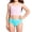 Sky Blue, variant on Dakiuu Girls Swim Bikini Bottoms Color Block Quick-Dry Rash Guard Swimsuit Girls' Low Rise Swimming Brief Suit for Beach Pool