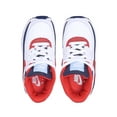 thumbnail image 2 of Little Kid's Nike Air Max 90 "USA Denim" Wht/Chile Rd-Midnight Navy (DJ5178 100) - 2.5, 2 of 3