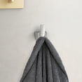 thumbnail image 4 of Pfister Karci Bathroom Towel Hook Robe Hook Coat Hook, Wall-Mounted, Screw-In, Spot Defense Brushed Nickel Finish, BRHKA0GS, 4 of 4