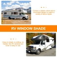 thumbnail image 4 of KAKOWELY Black RV Window Cover 1Set for Sun Protection and Privacy on Road Trips and Camping, 4 of 8