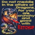 thumbnail image 3 of CafePress - Don't Mess With Dragons Dark T Shirt - Men's Classic Graphic Cotton T-Shirt, 3 of 4